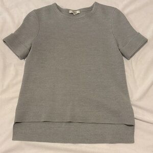 Madewell Gray Short Sleeve Top